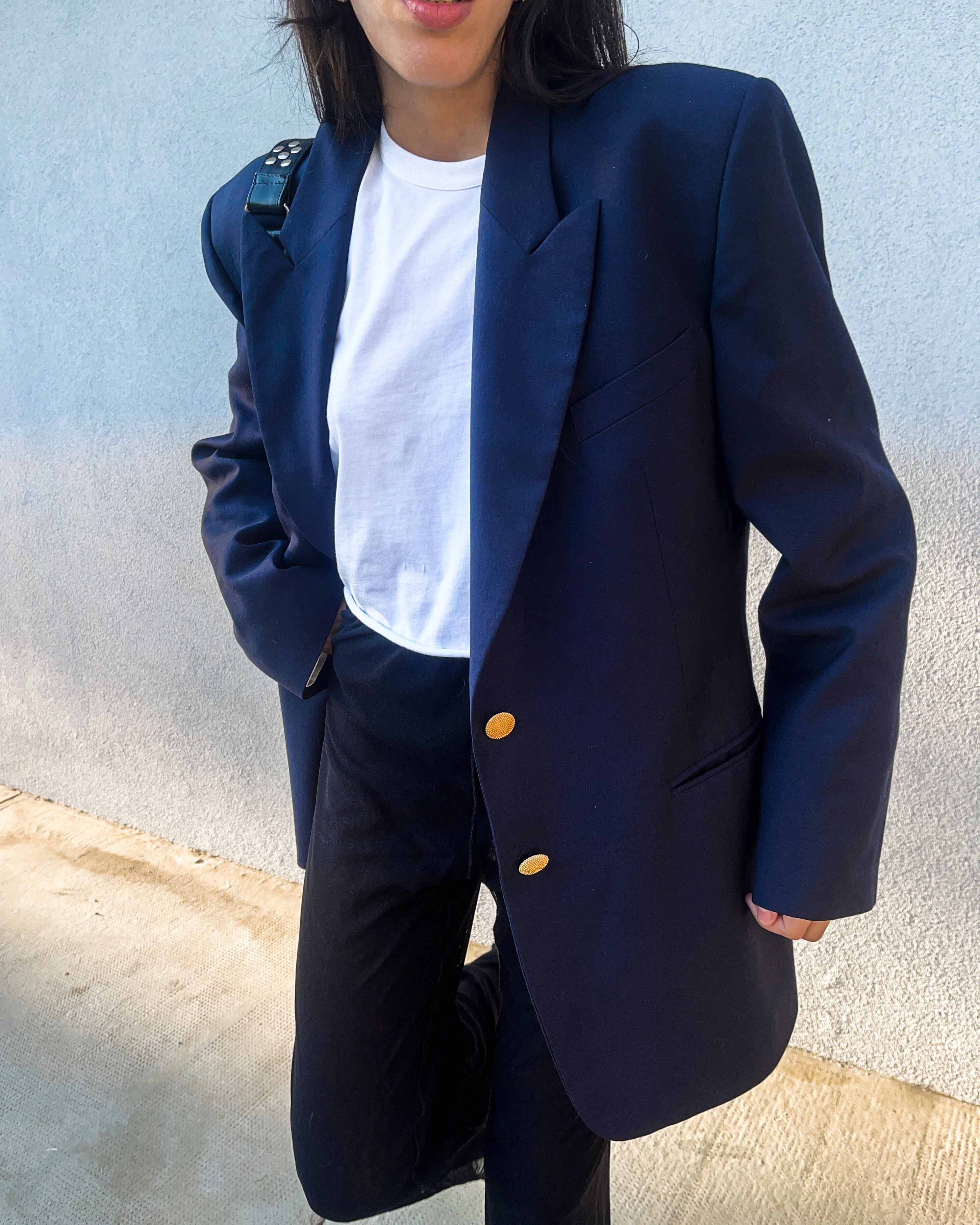 Blue blazer