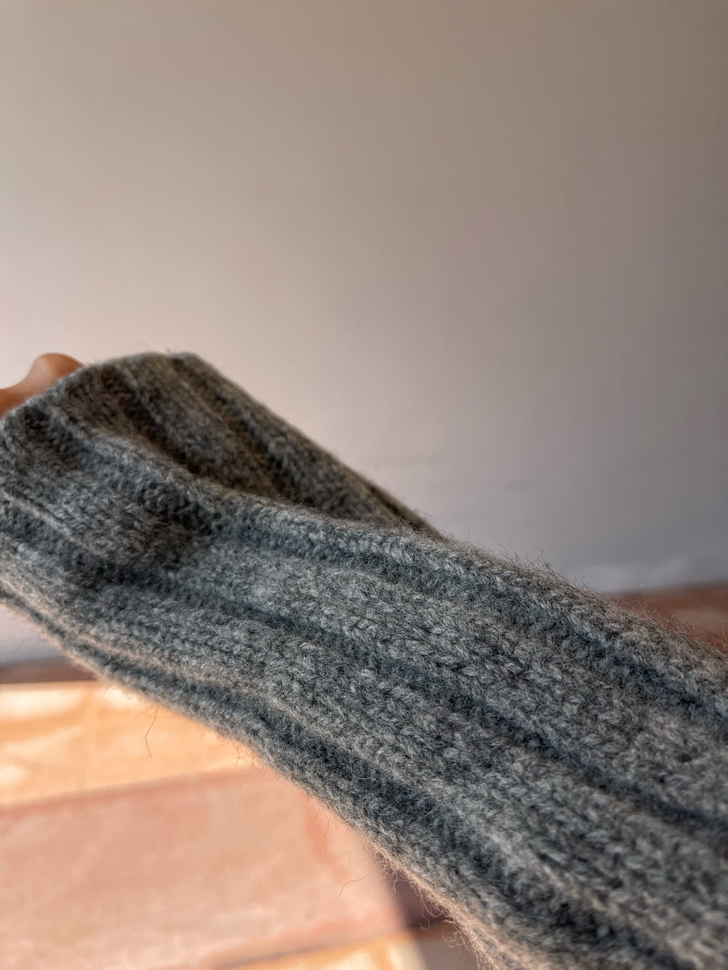 Lambswool grey jumper