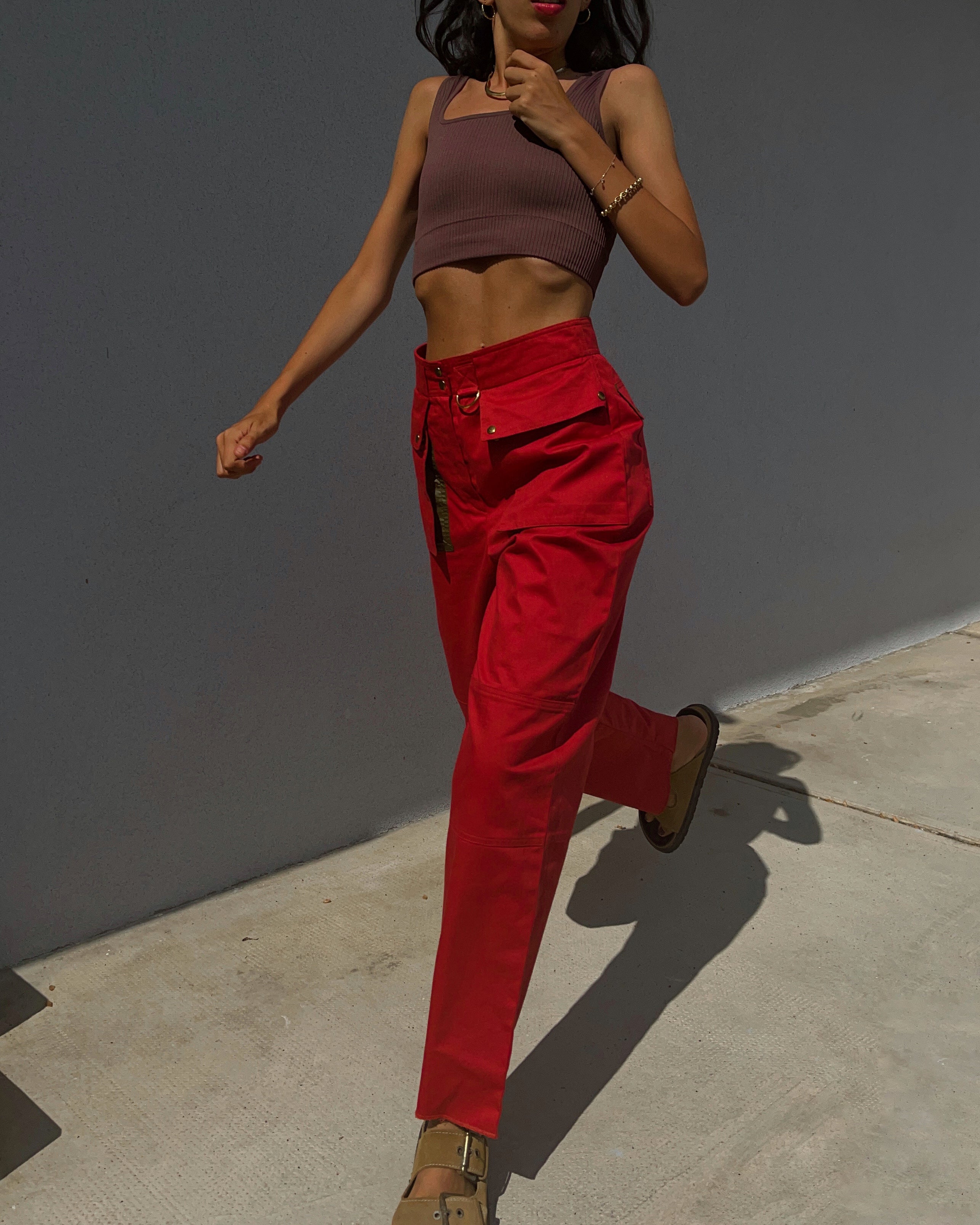 Penny black vintage trousers