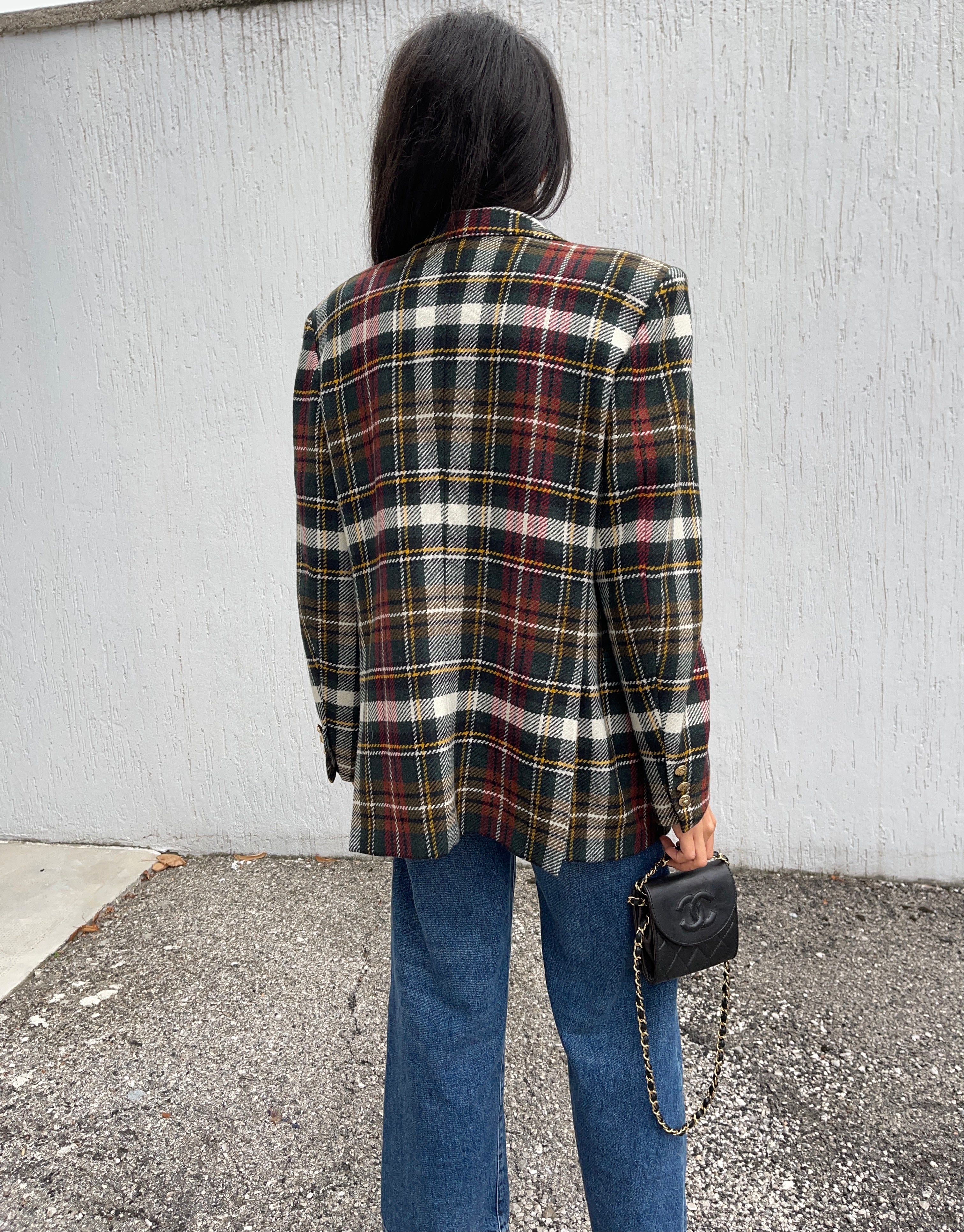 Blazer tartan