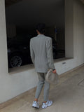 Grey suit