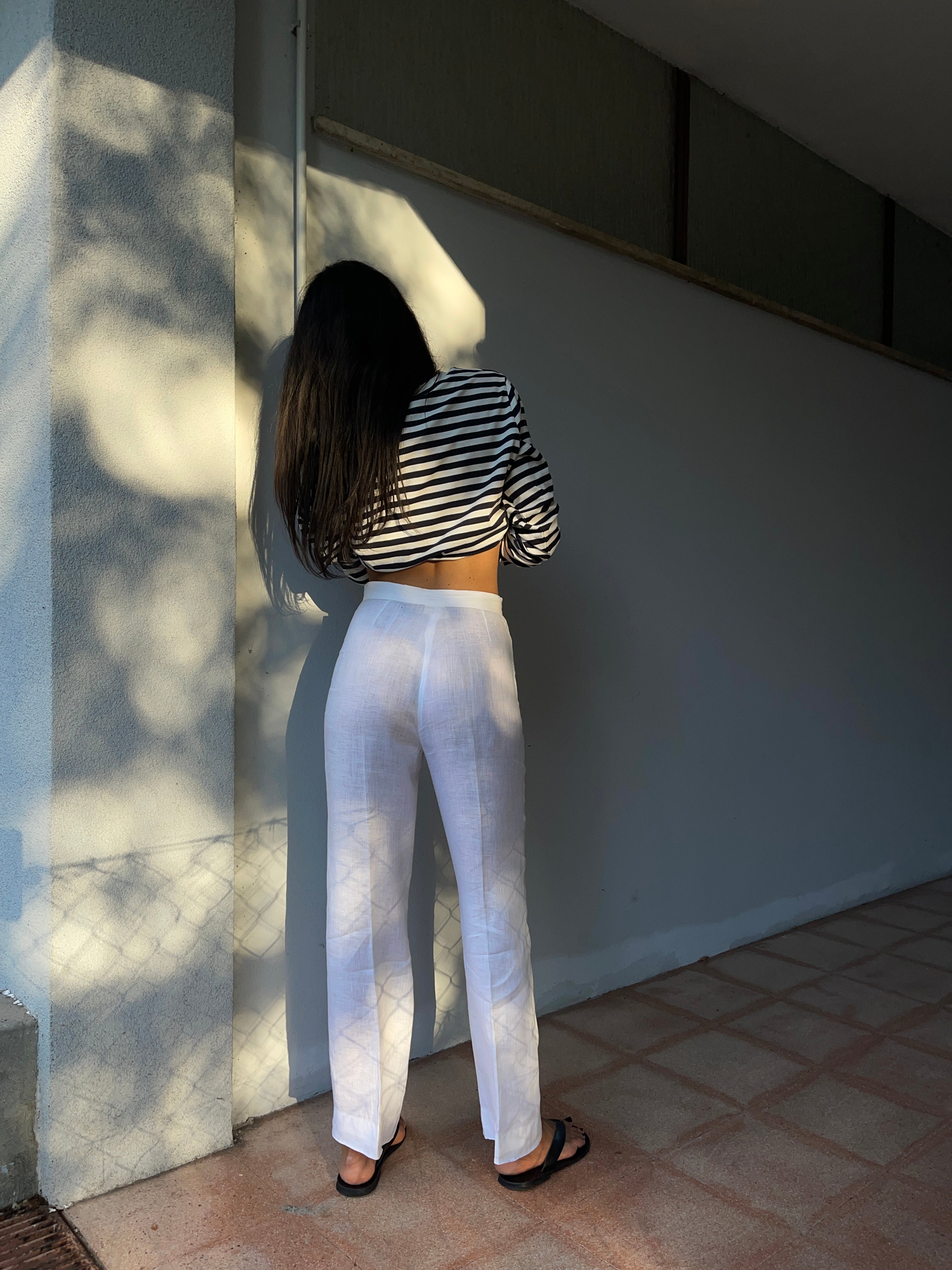 100 linen pants