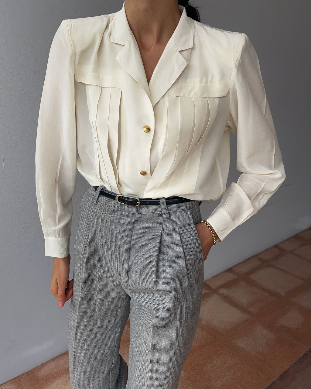 Silk shirt