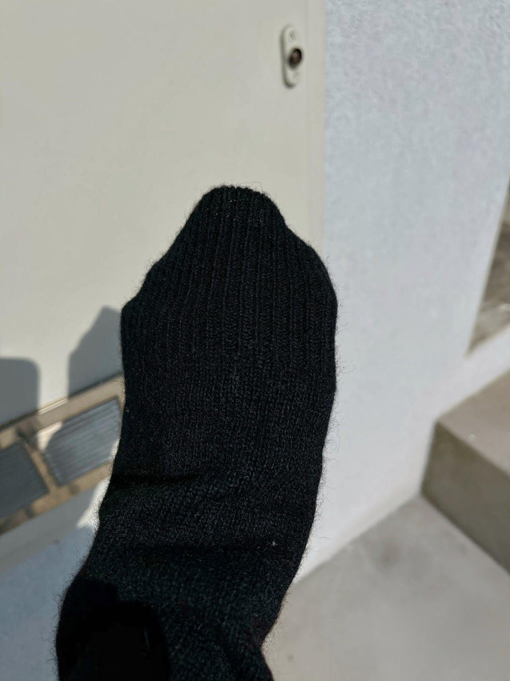 Lambswool black jumper