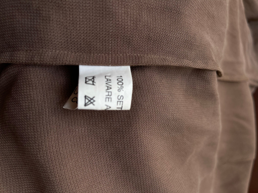 100% silk dress
