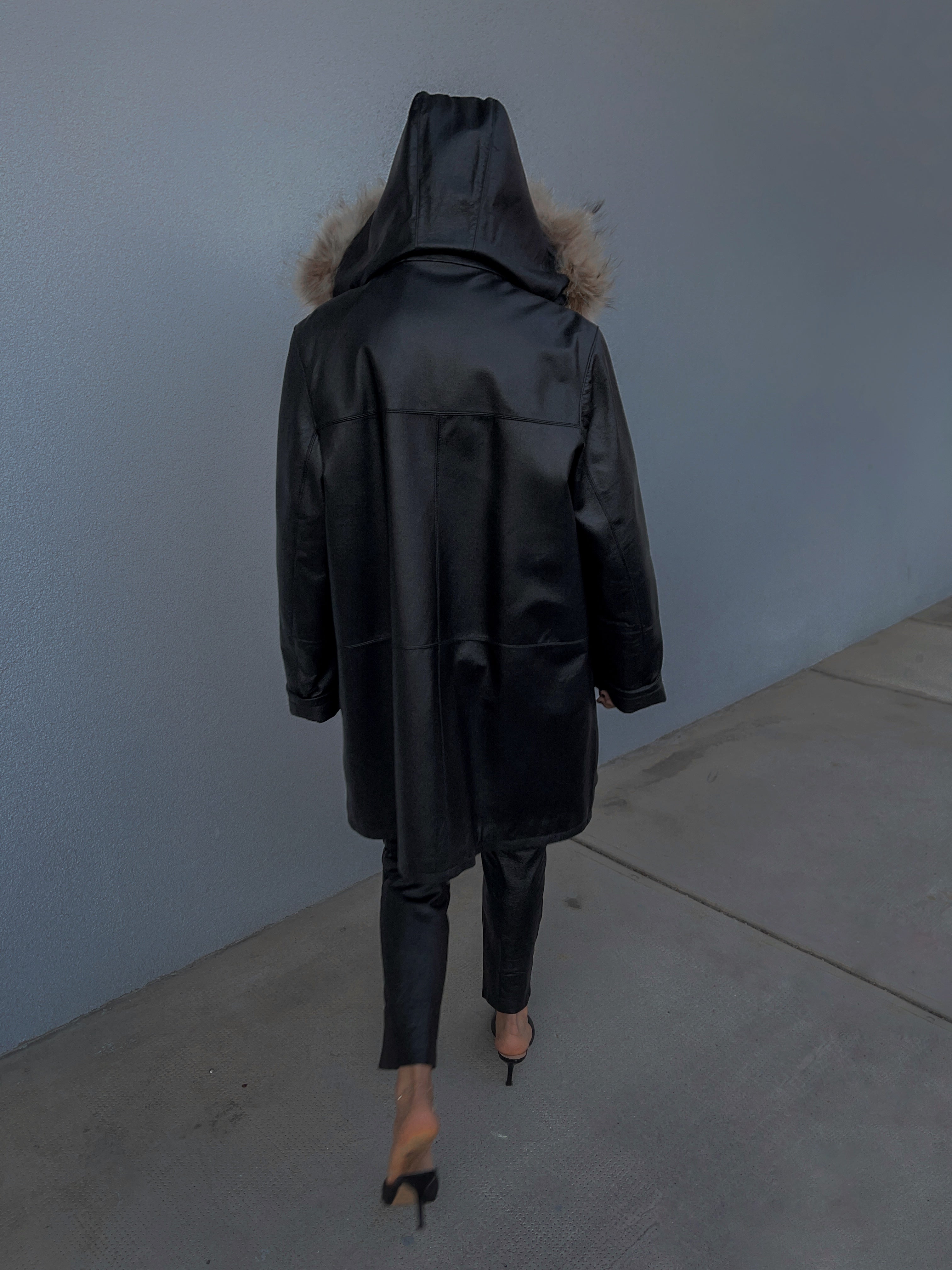Parka pelle