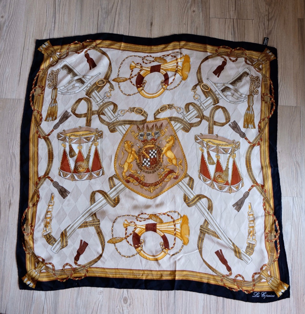 LES COPAIN SILK FOULARD  80