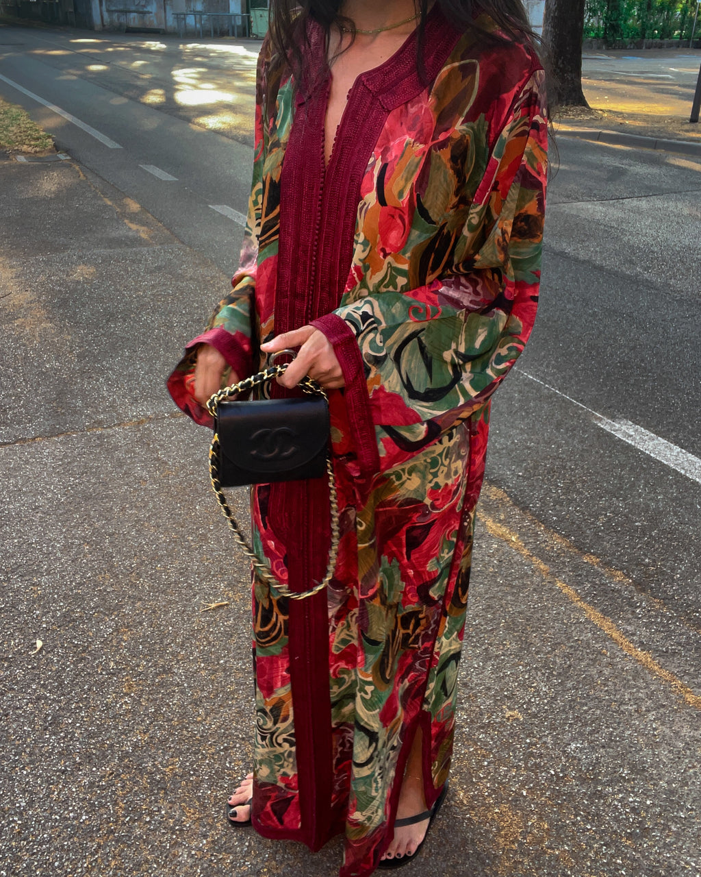 Flowers kaftan