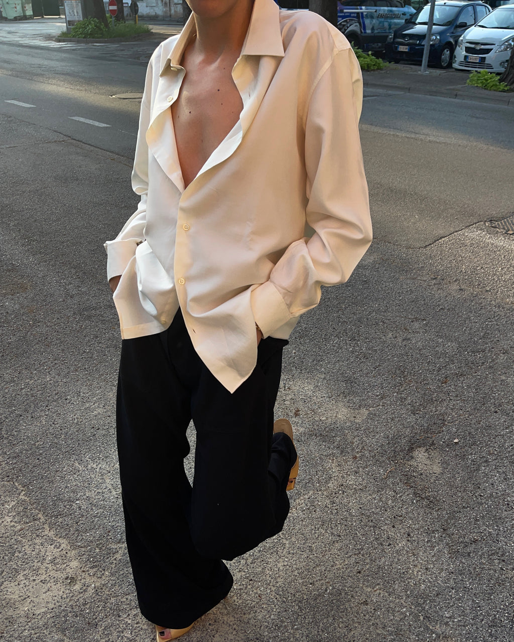 Noche minimal in silk