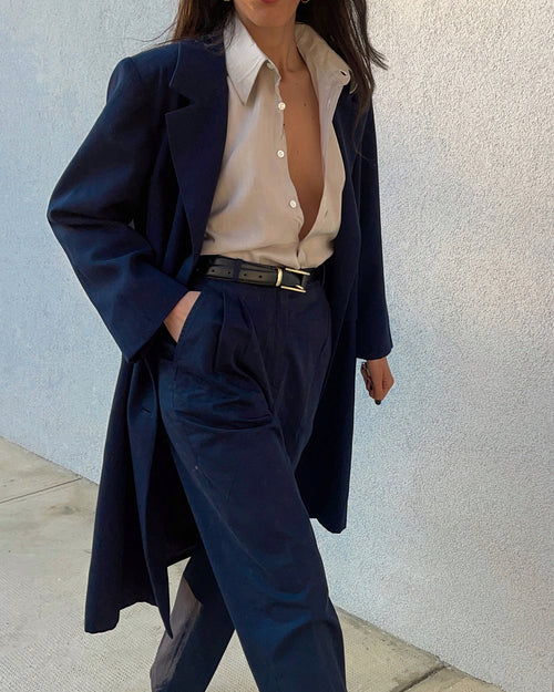 100 silk minimal shirt