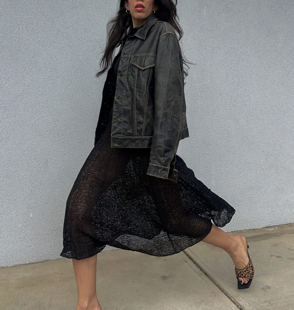 Sheer skirt