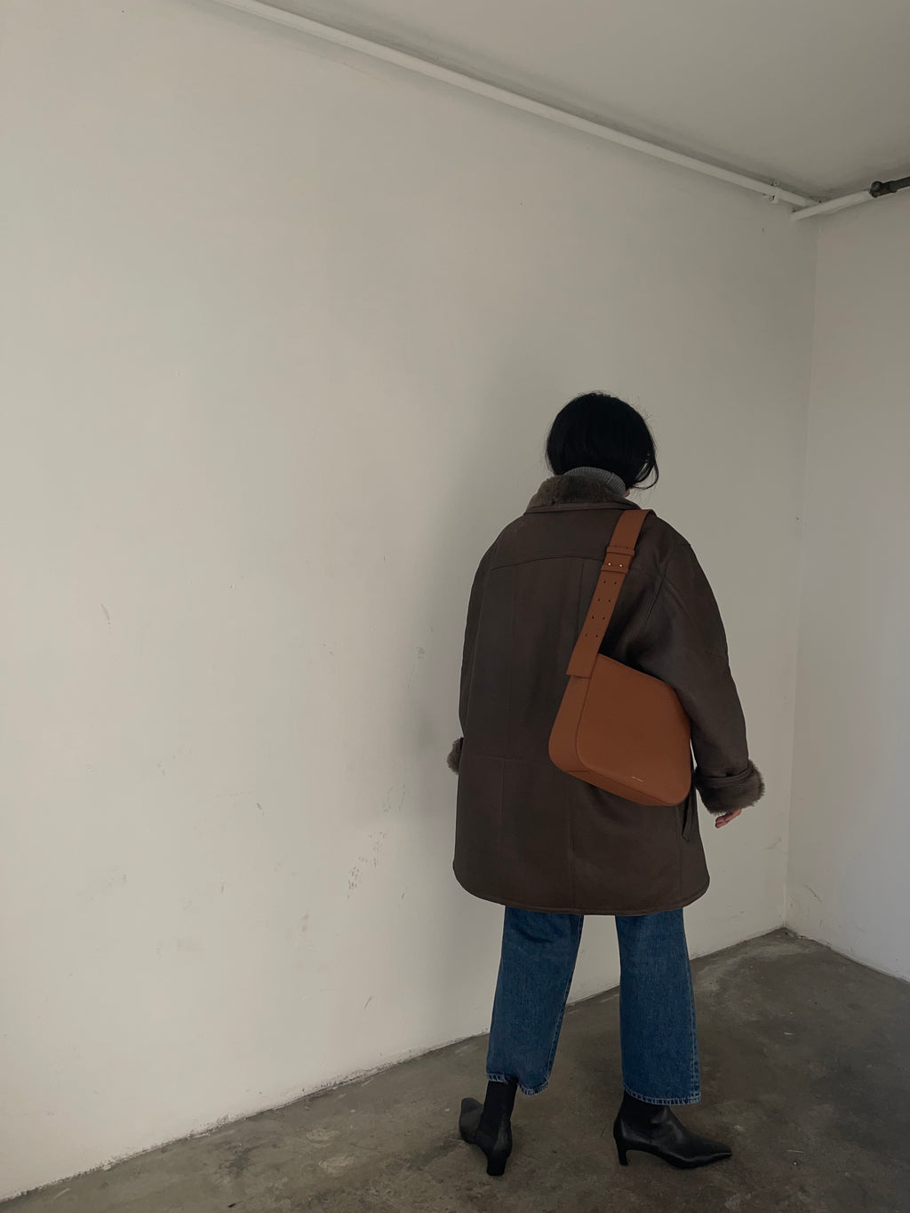Vintage shearling coat