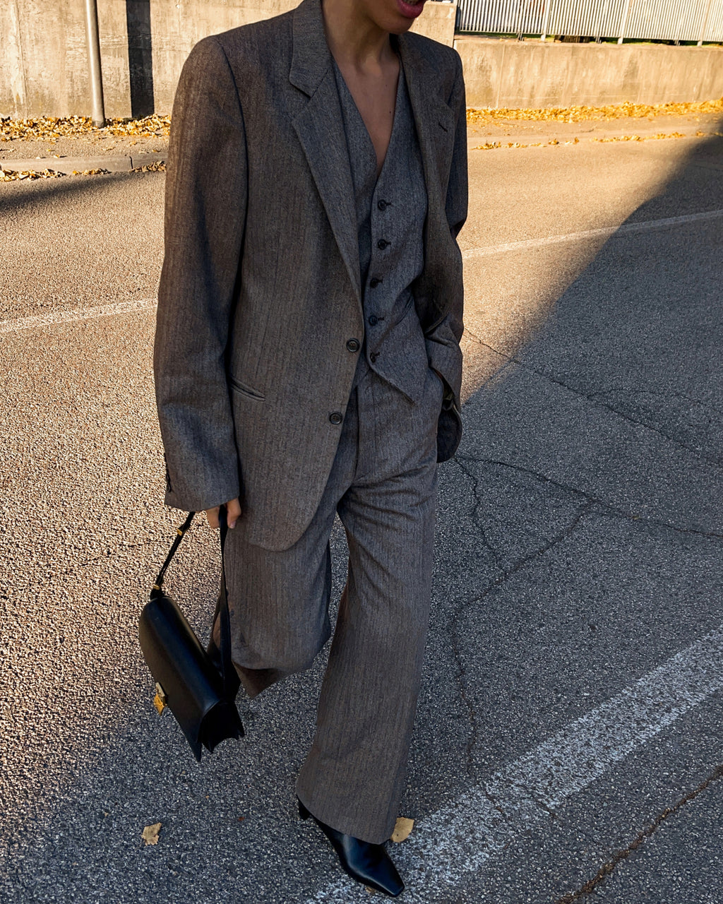 3 pieces wool suit