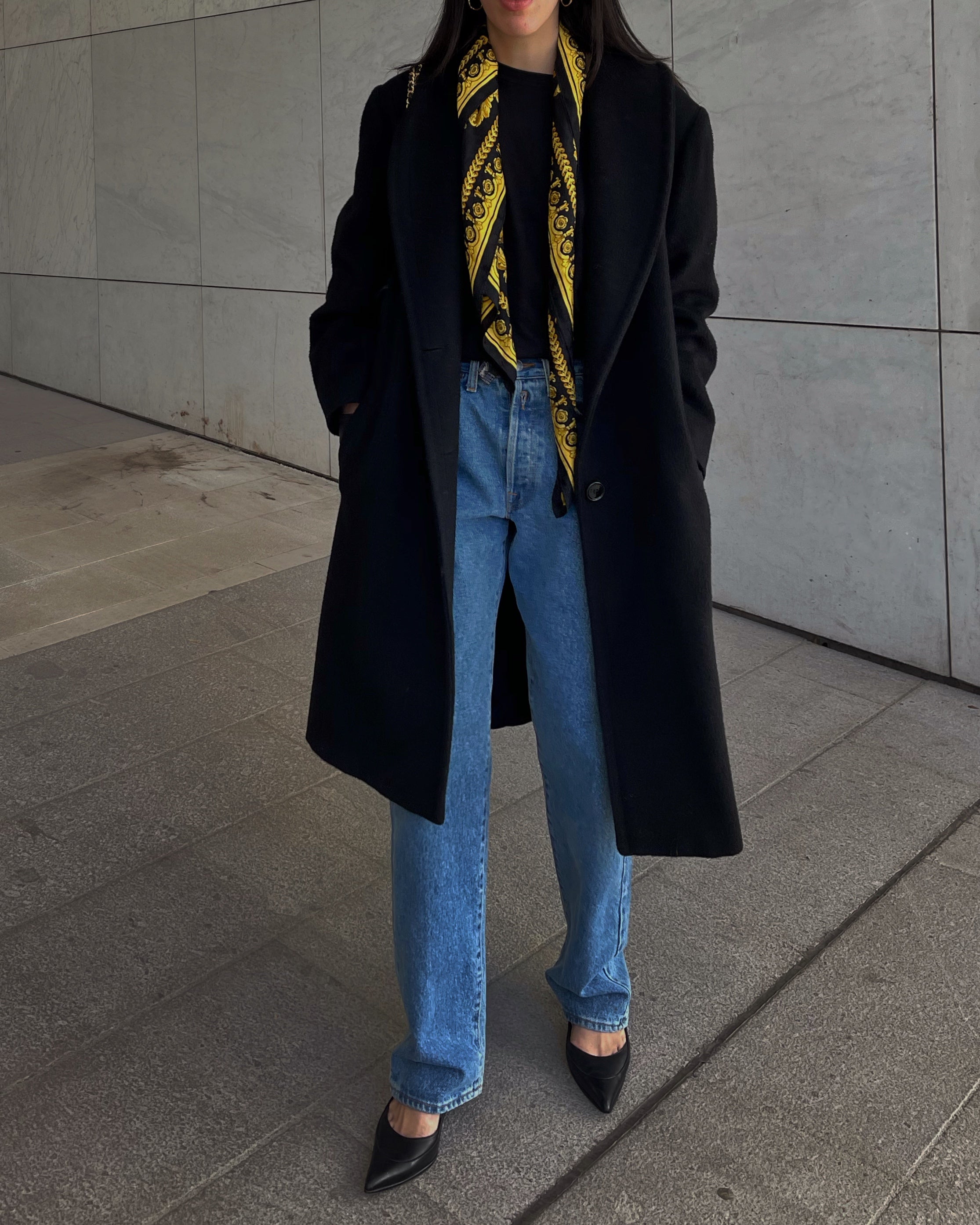 Black coat