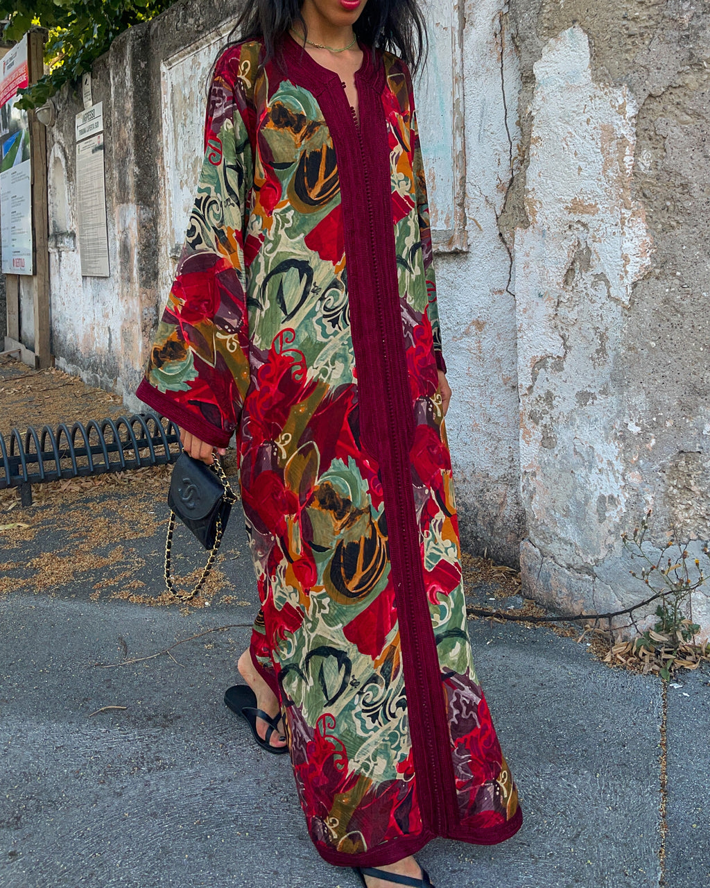 Flowers kaftan