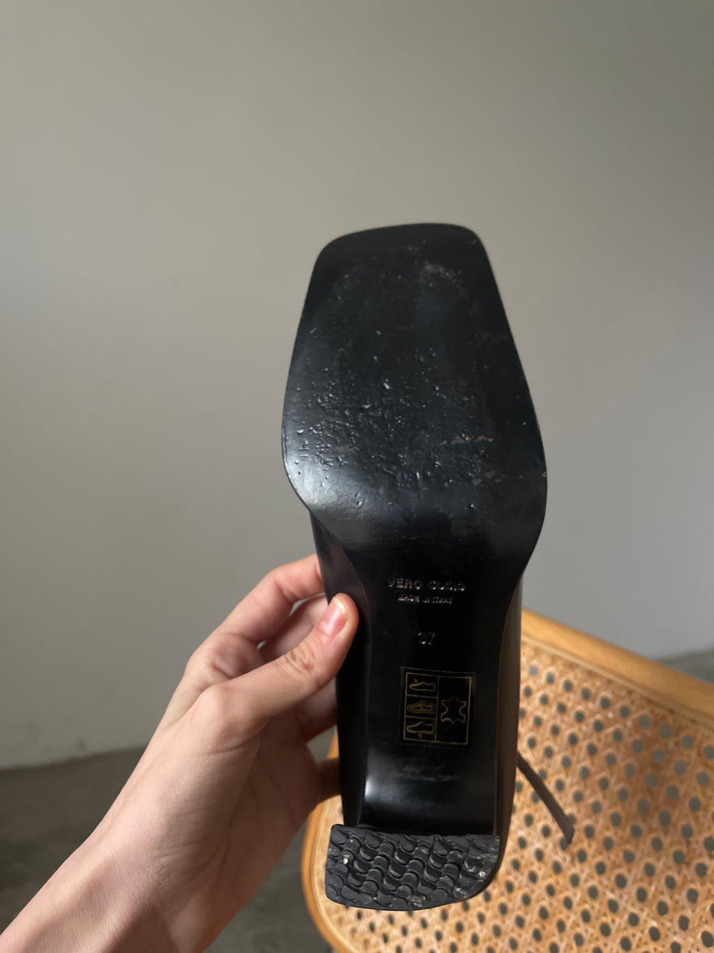 Leather vintage Mary Jane
