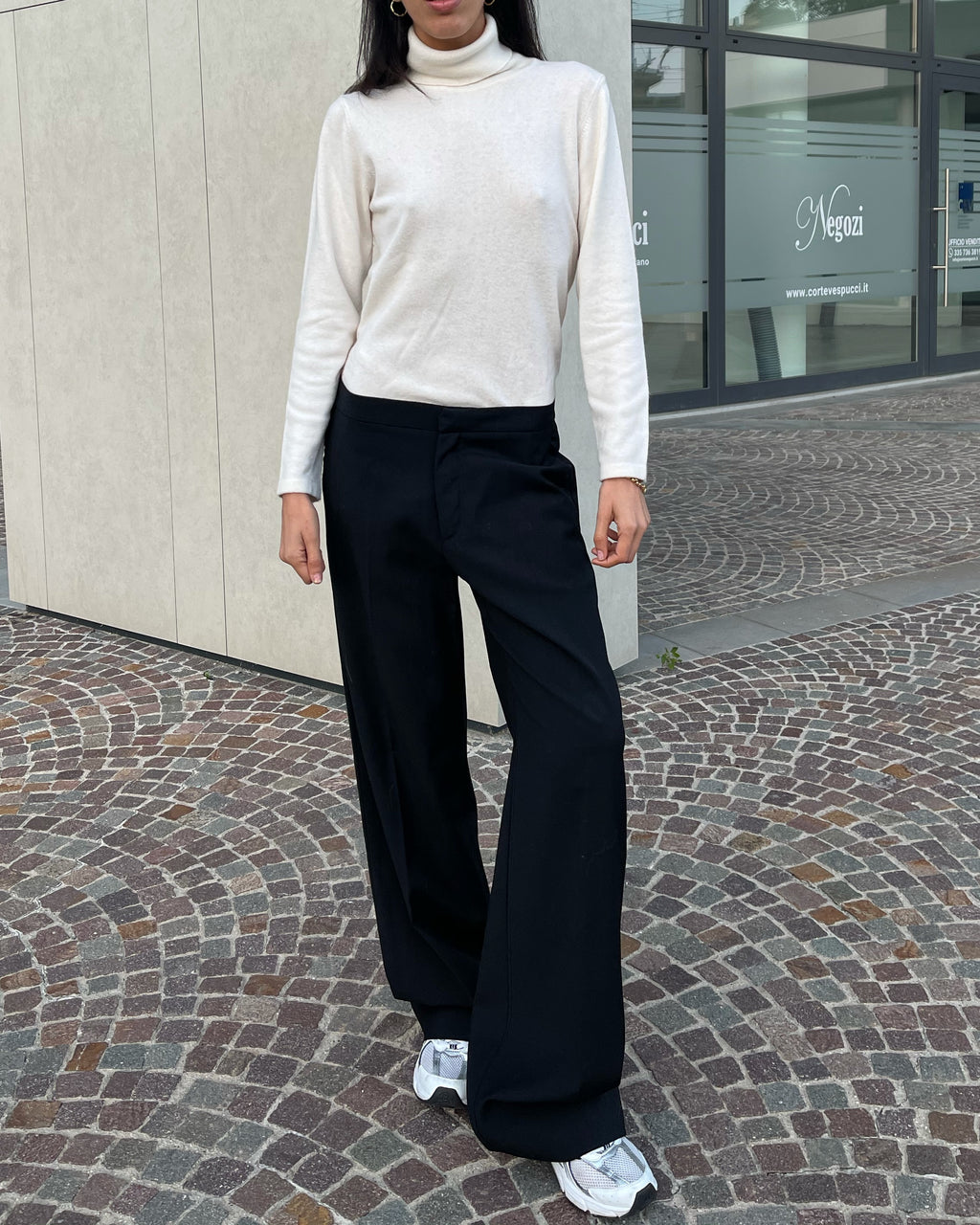 wool trousers