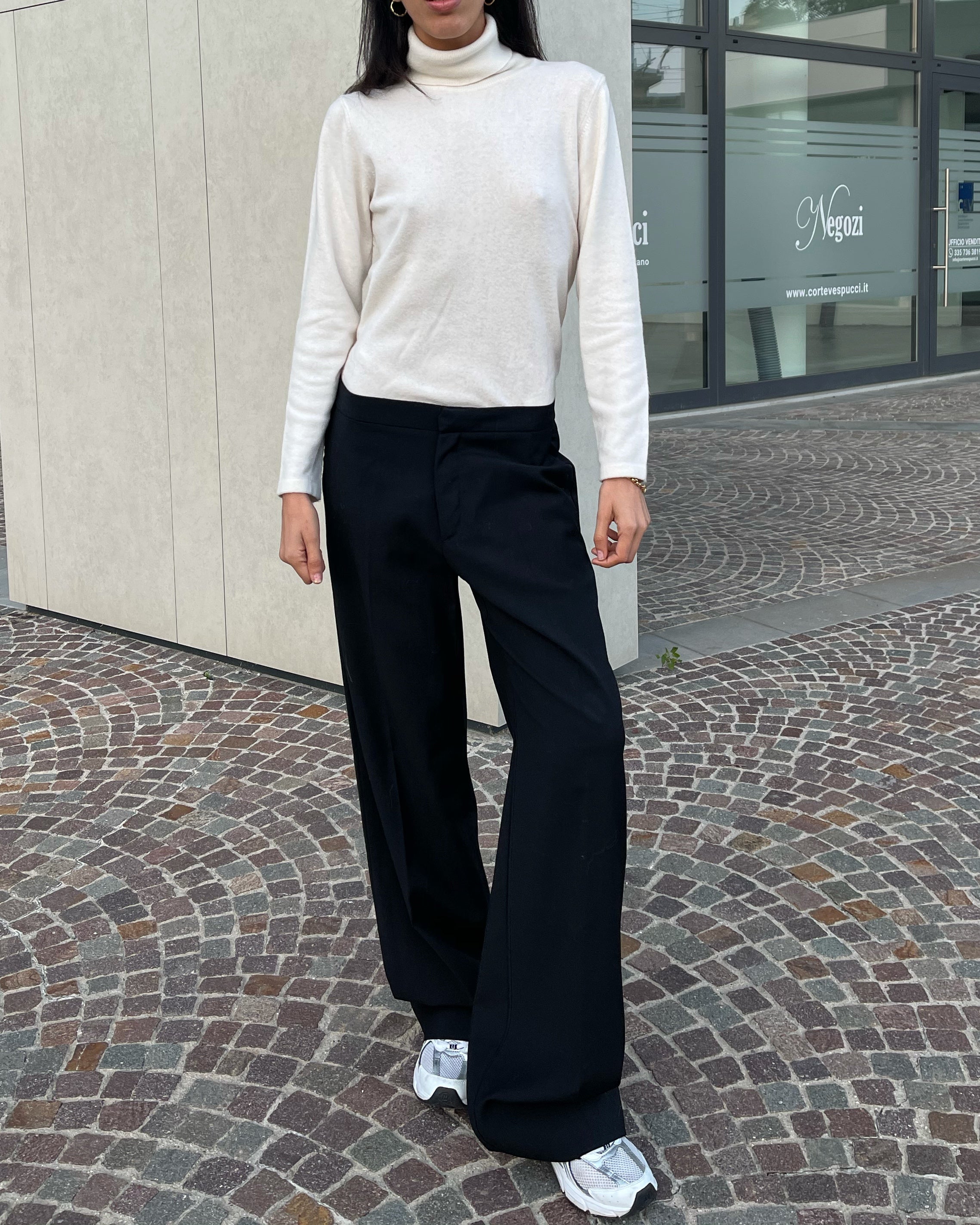 wool trousers