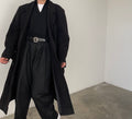 Cappotto nero masculine