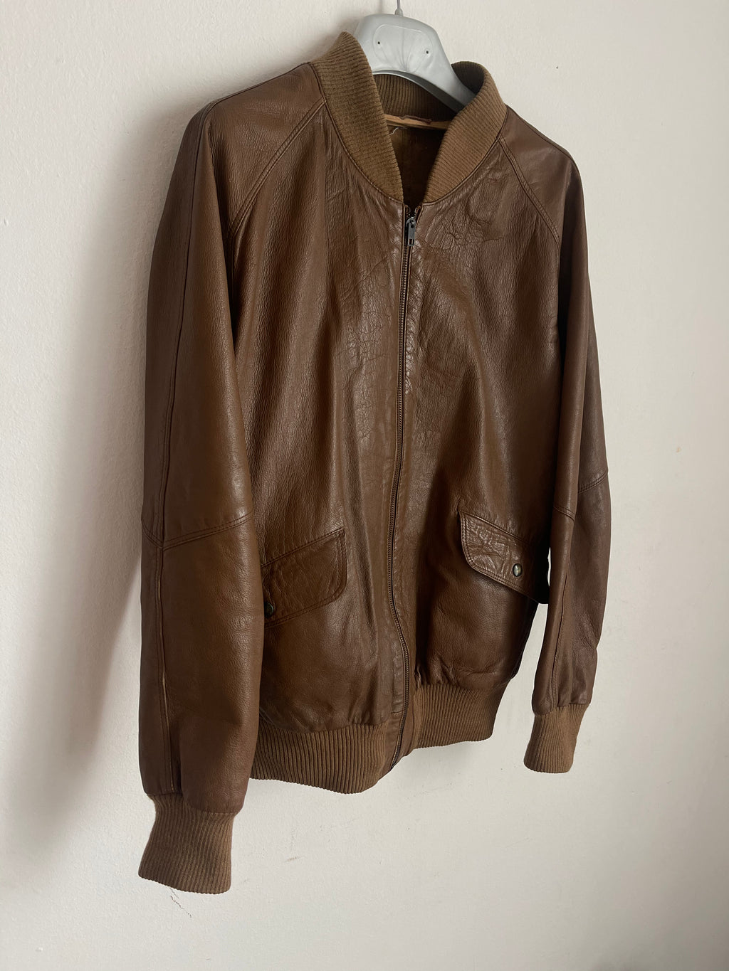 Nocciola Nappa bomber