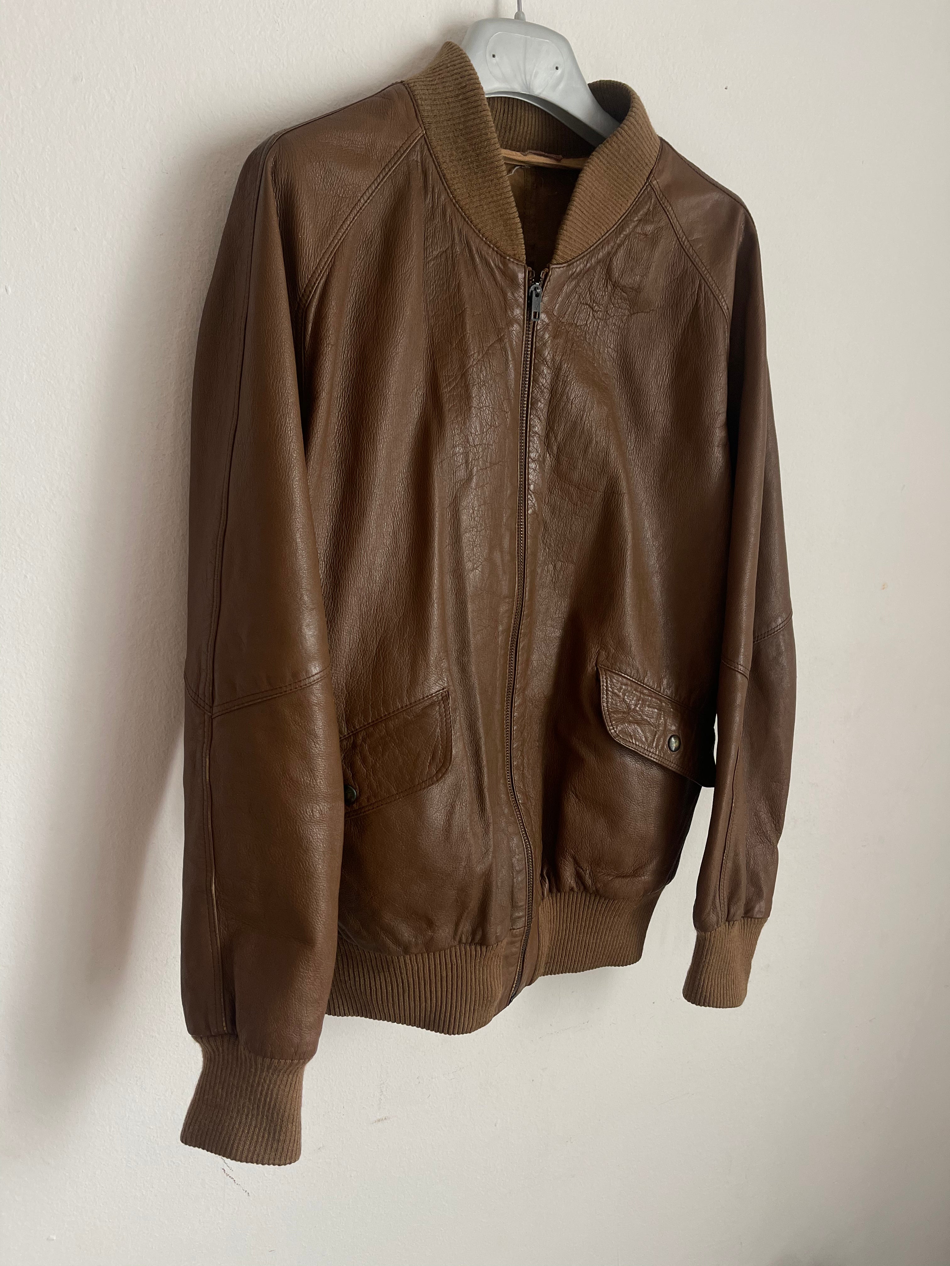 Nocciola Nappa bomber