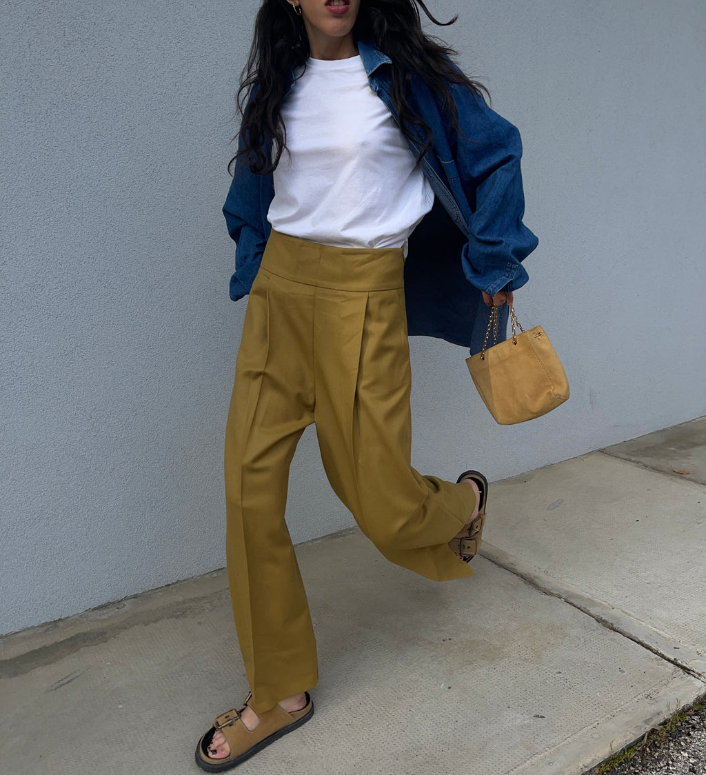 100 wool trousers