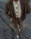 Check blazer
