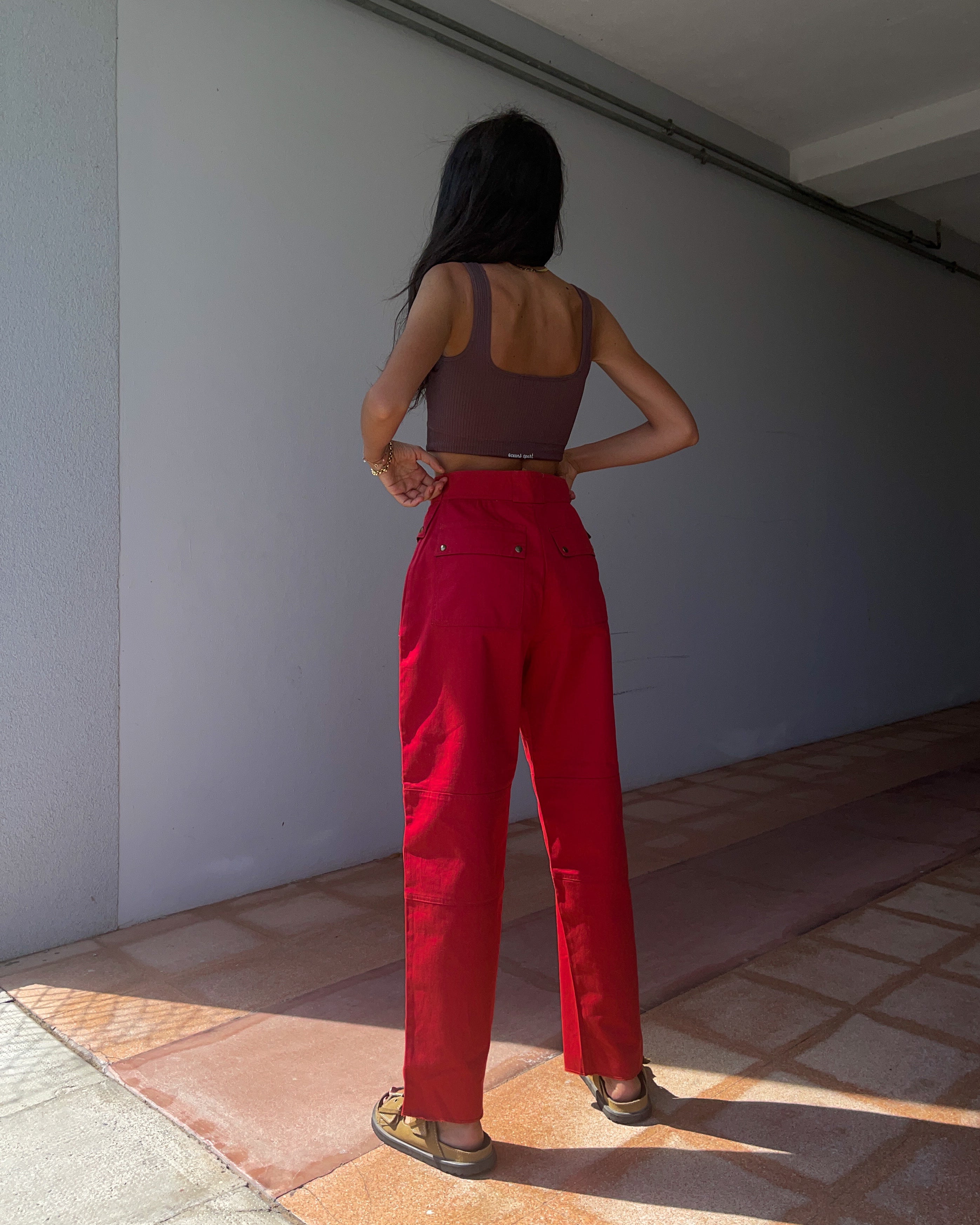 Penny black vintage trousers