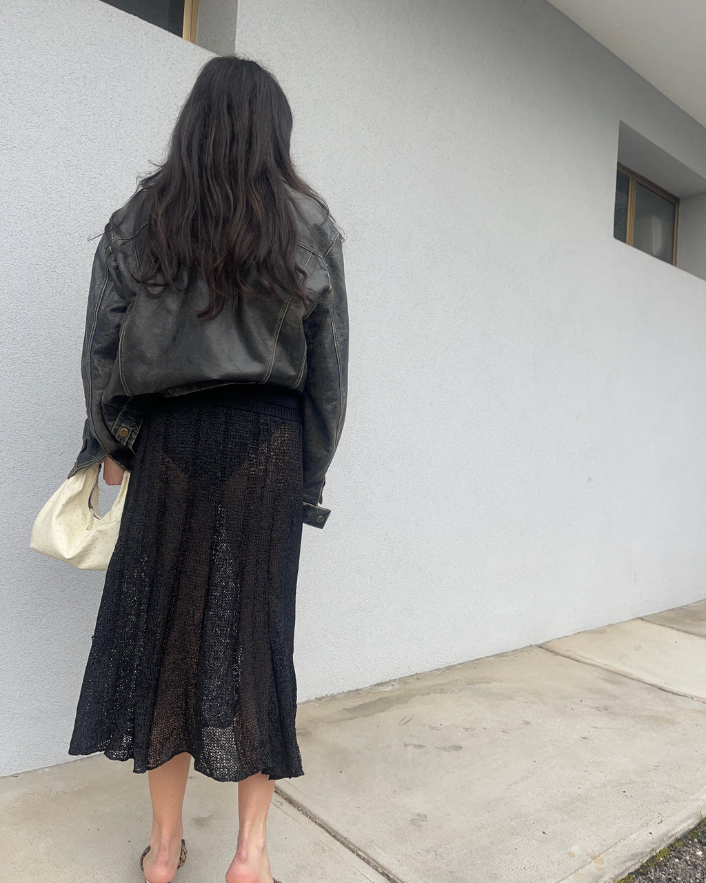 Sheer skirt