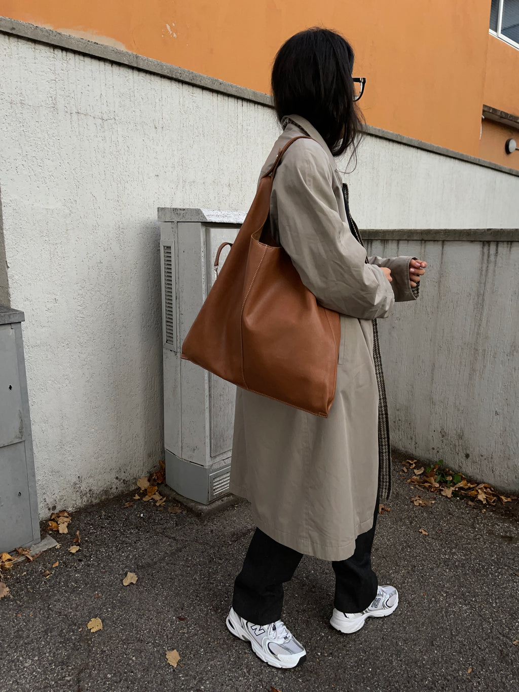 Trench W wool