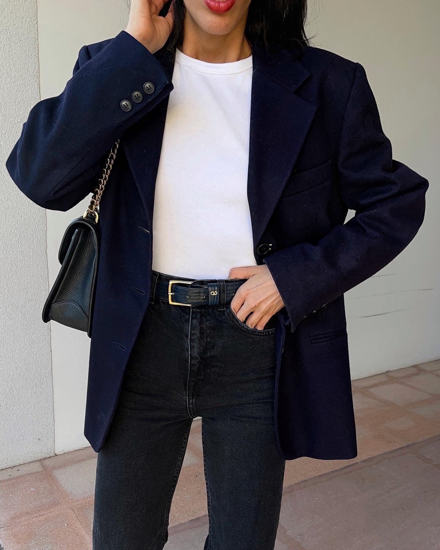 The perfect blue blazer