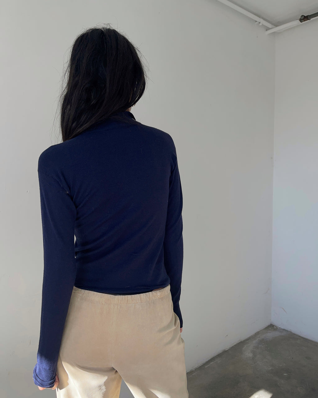 Jil sander wool polo